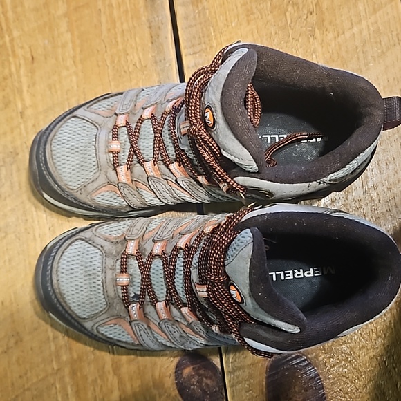 Womens Merrell Moab 3 mid waterproof hiking boot size 7.5W - Picture 6 of 6